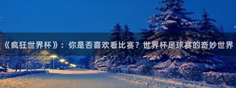 世界杯亚洲区预选赛积分榜：《疯狂世界杯》：你是否喜欢看比赛？世界杯足球赛的奇妙世界